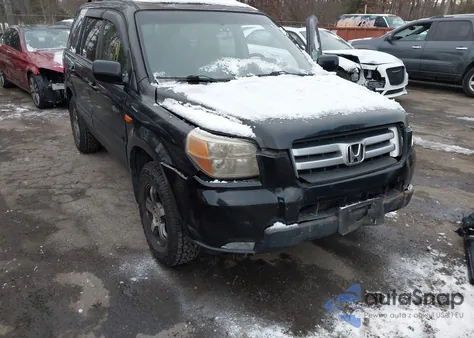 2007 Honda Pilot Ex-L from USA, damaged, VIN 5FNYF18627B010279